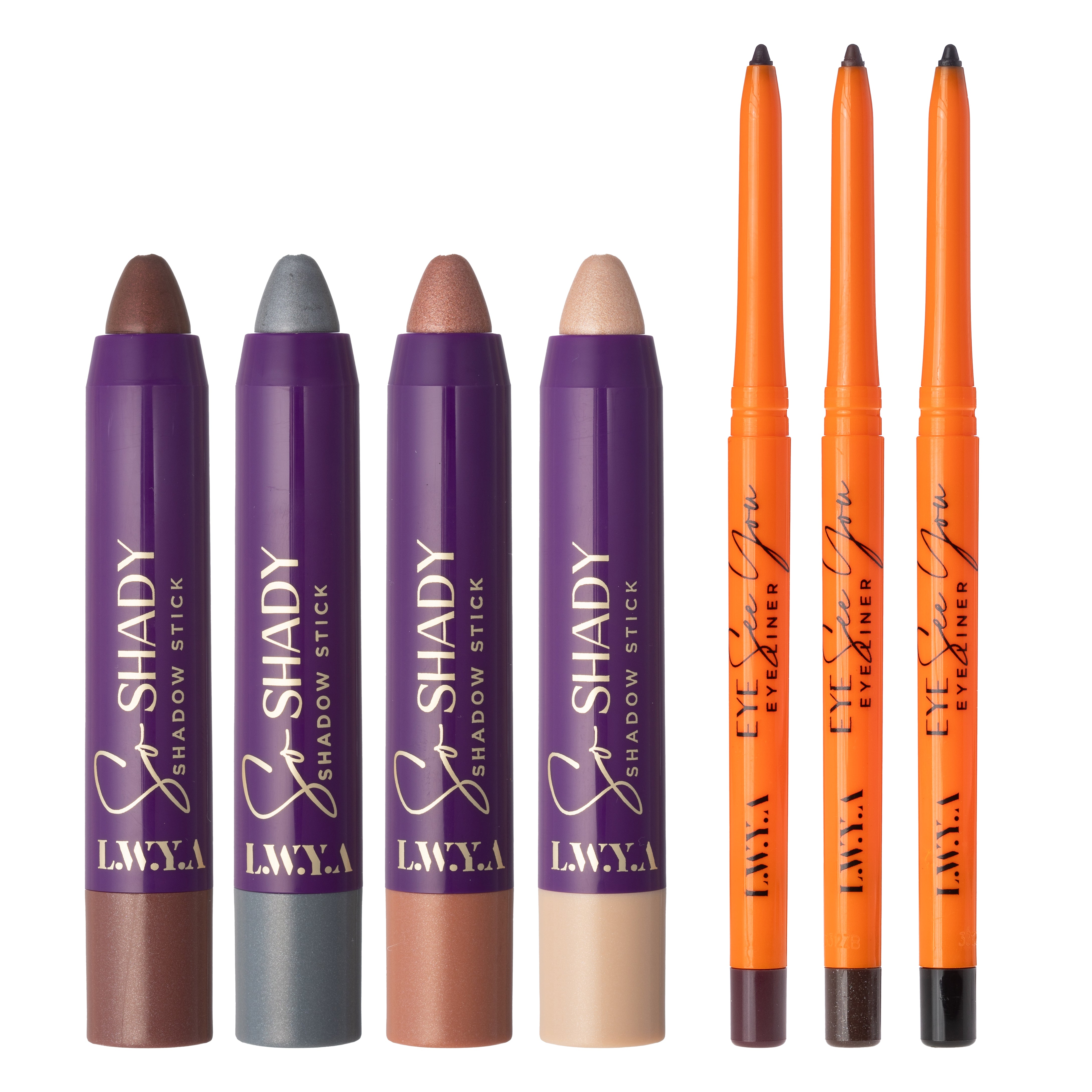 So Shady Shadow Stick & Liner 7pc Wardrobe