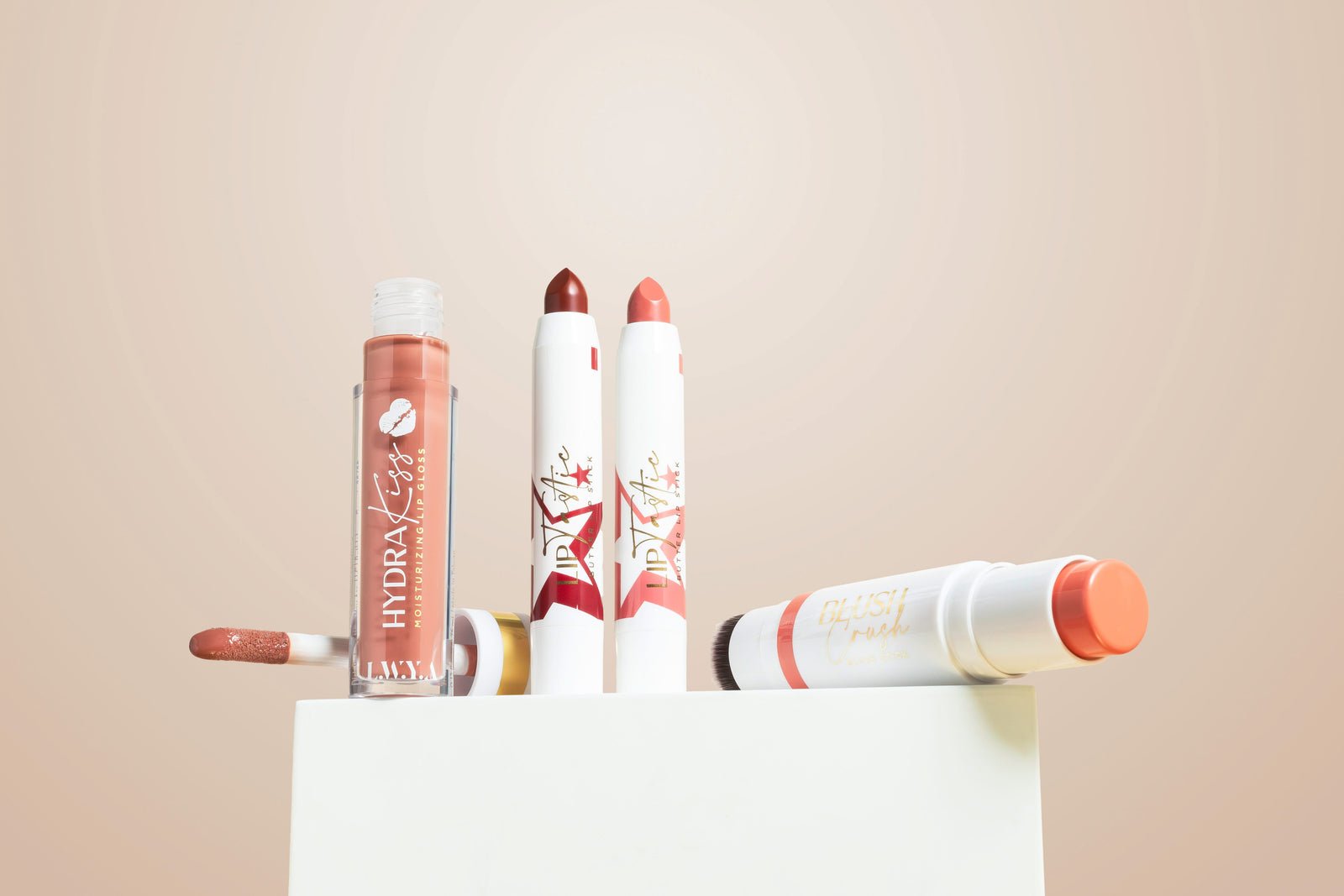 Cheeky Kiss 4PC Lip & Cheek Set