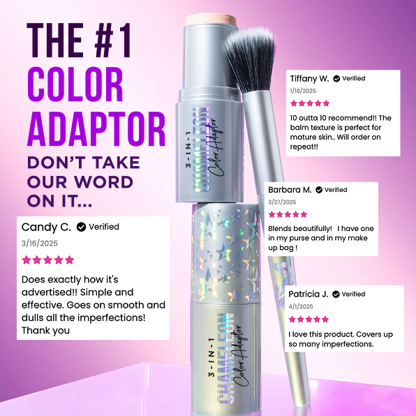 Chameleon Color Adaptor + Bonus Cosmetics Bag