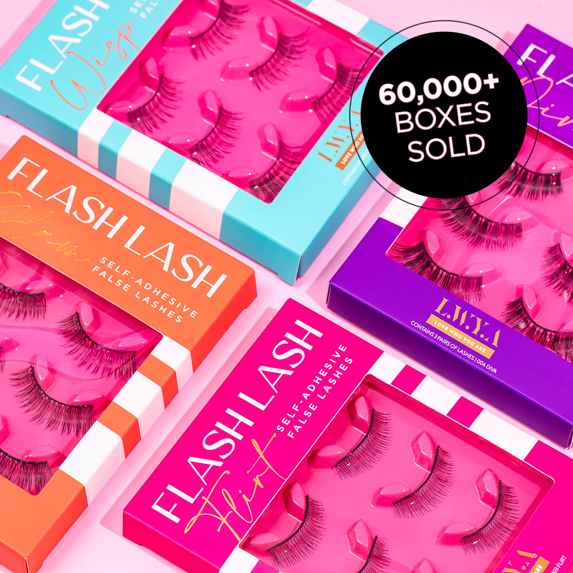 Flash Lash Self-Adhesive Lashes