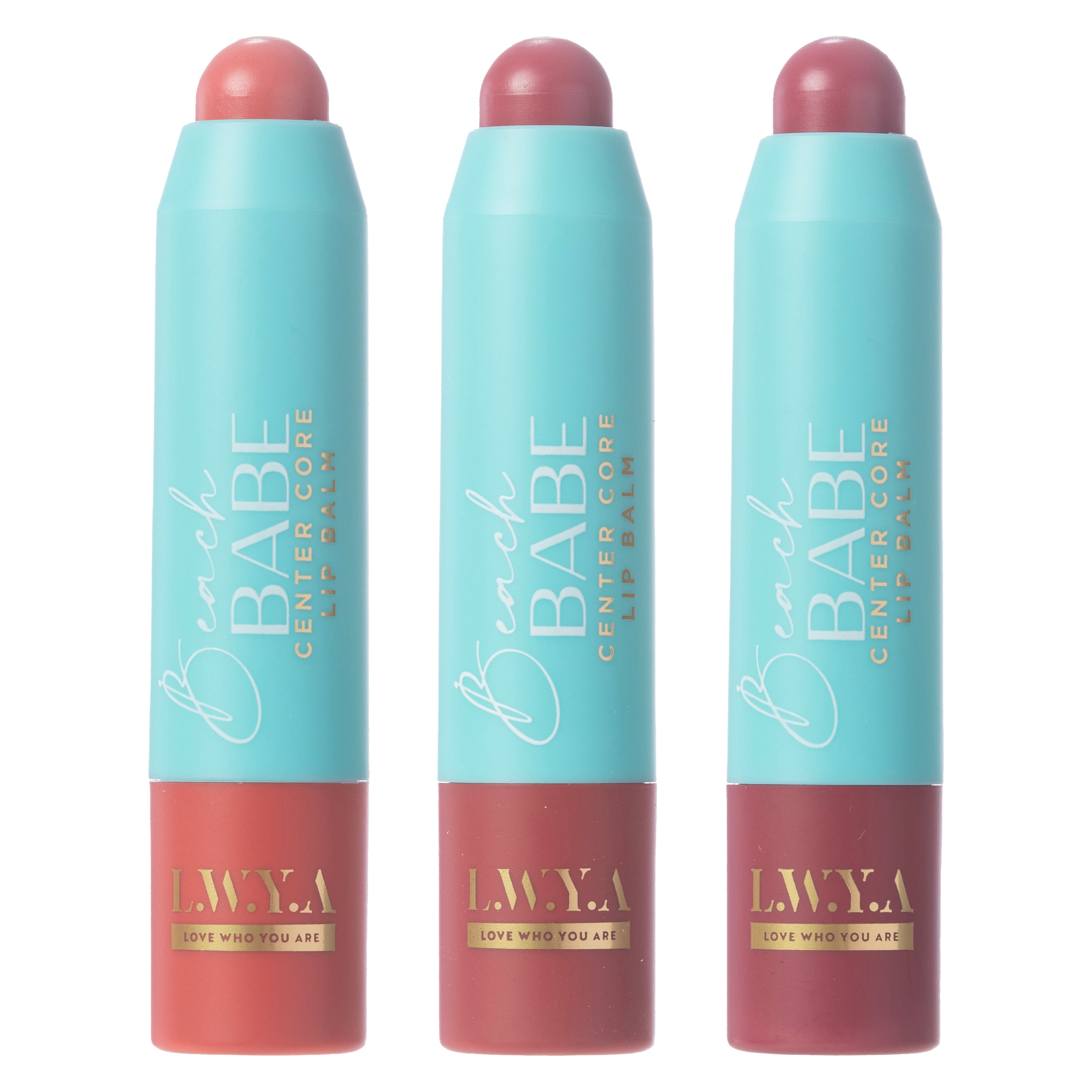 Beach Babe Center Core Lip Balm Trio