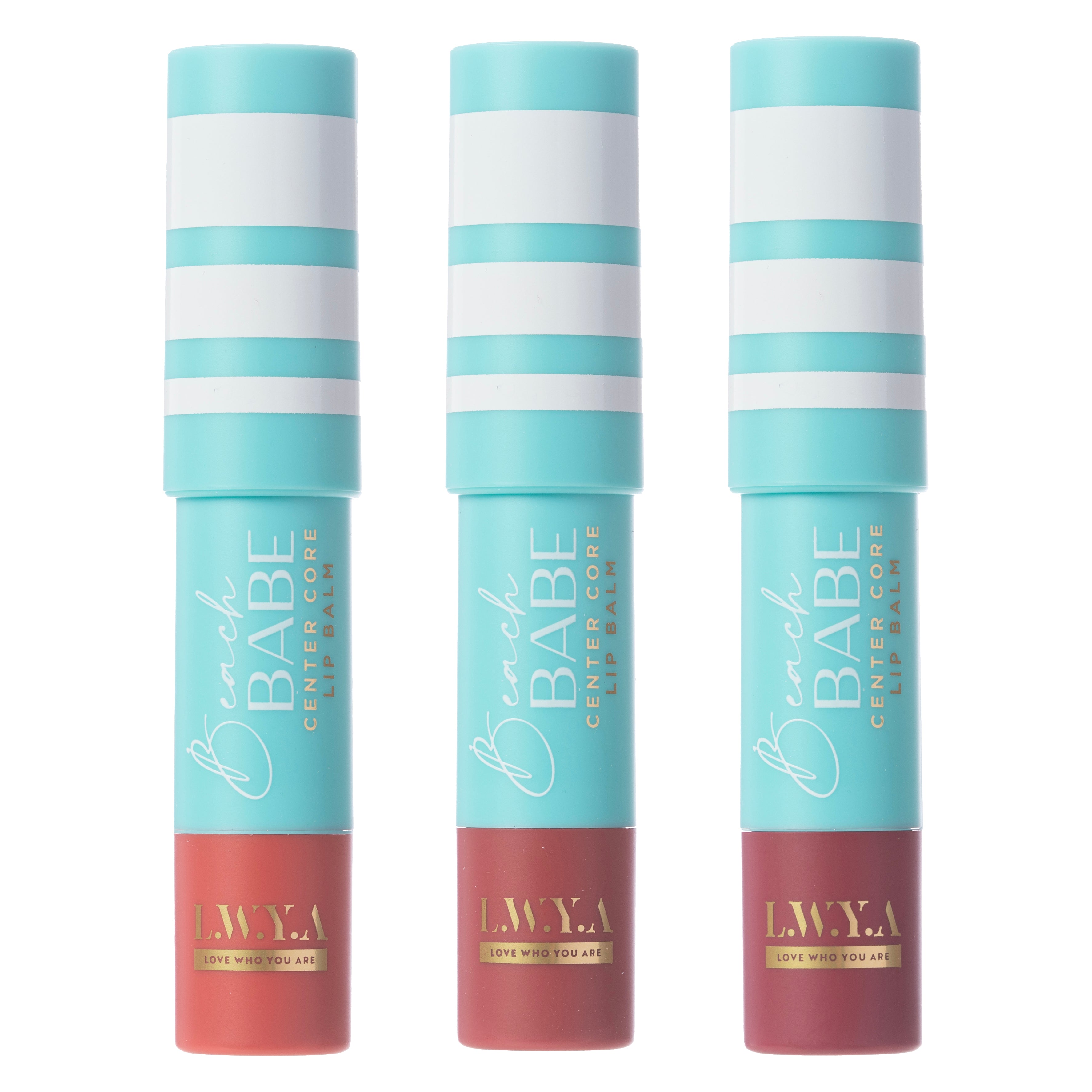 Beach Babe Center Core Lip Balm Trio