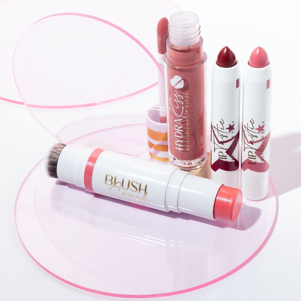 Cheeky Kiss 4PC Lip & Cheek Set