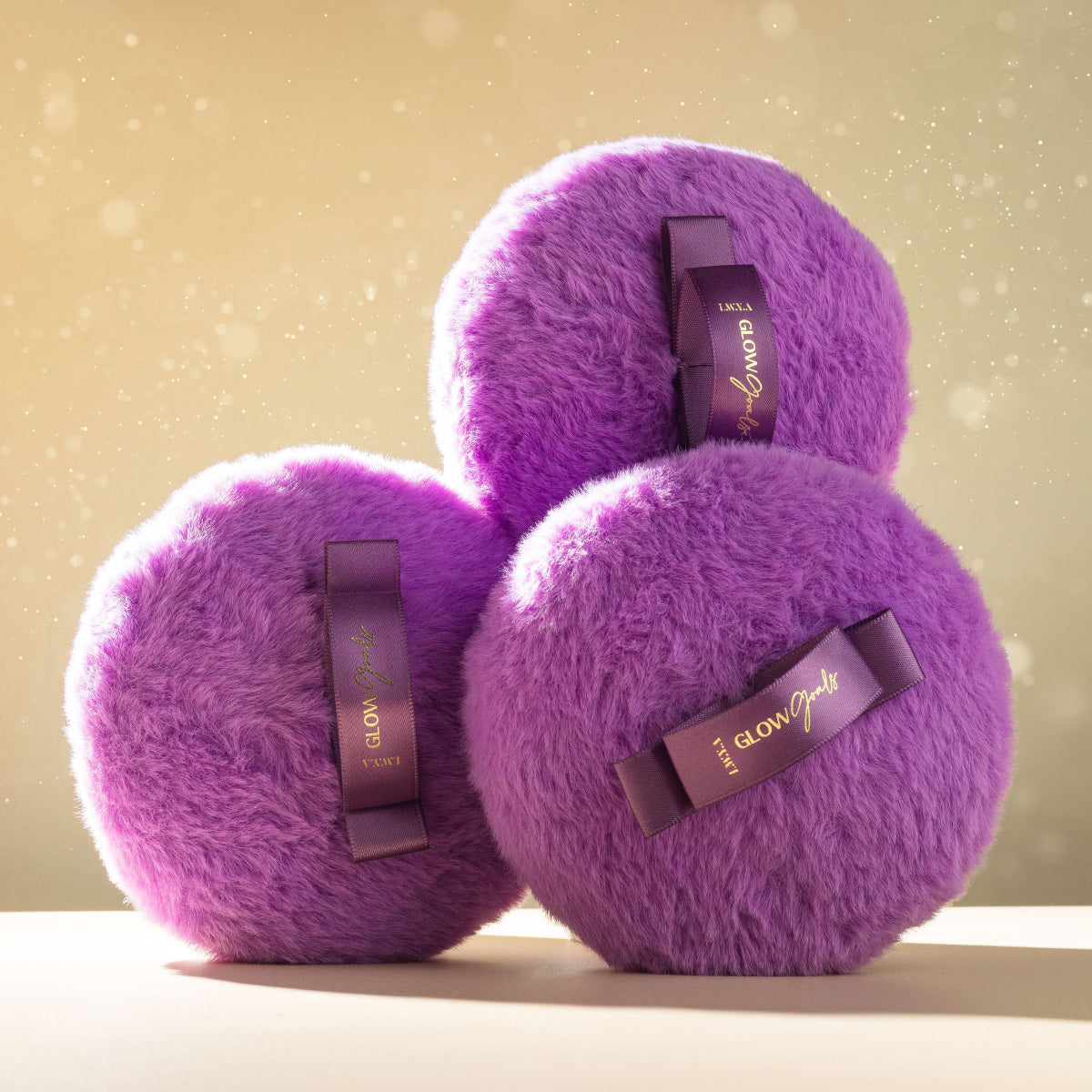 Glow Goals Jumbo Powder Puff with Shimmer