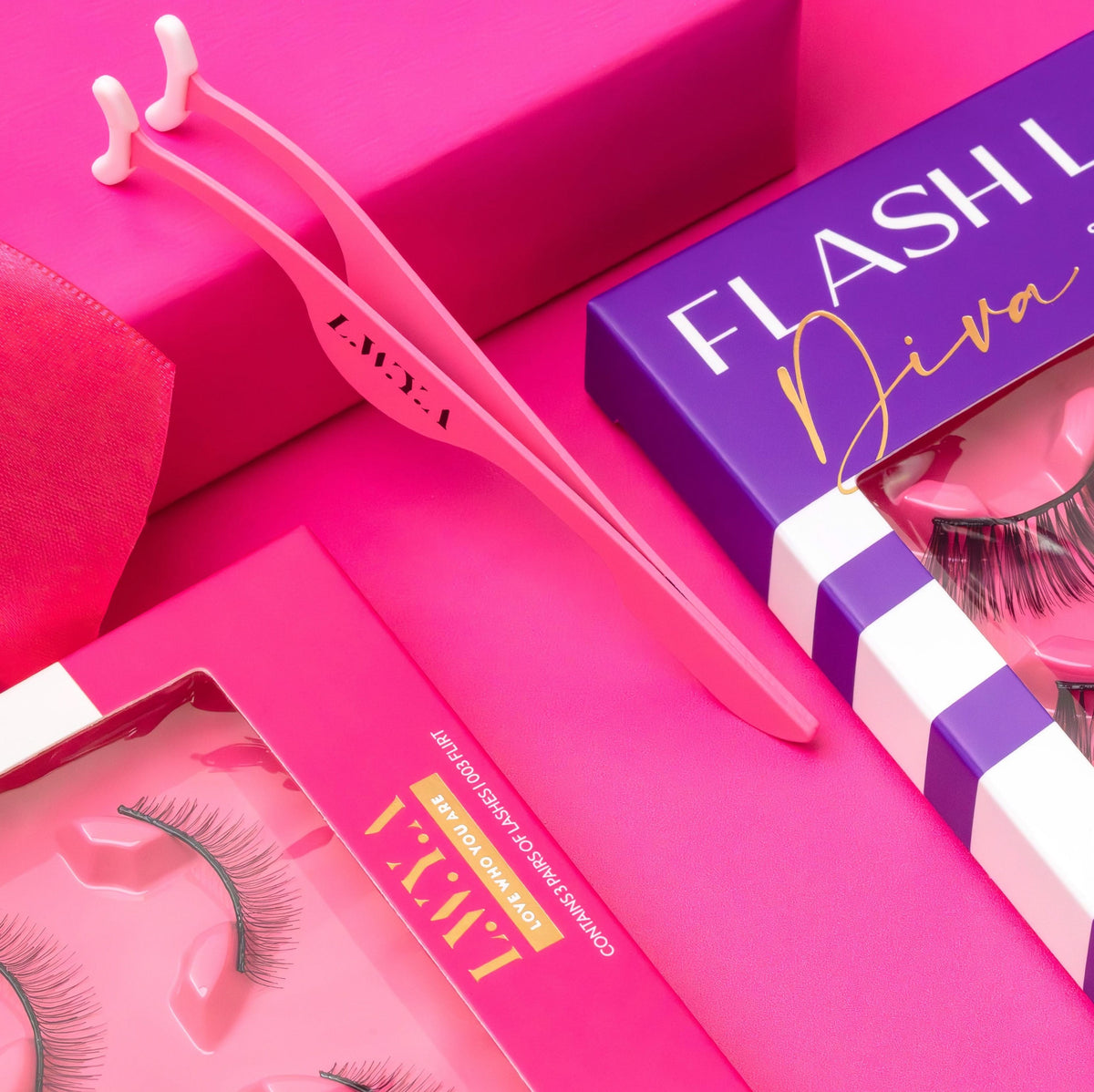 Flash Lash False Lashes with Applicator