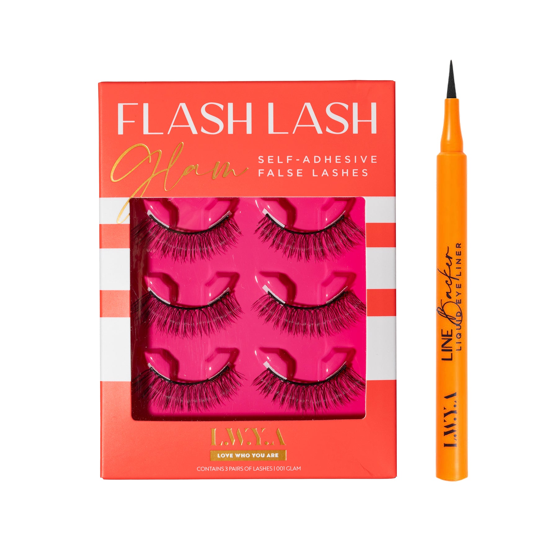 Flash Lash & Linebacker Liquid Eyeliner Duo
