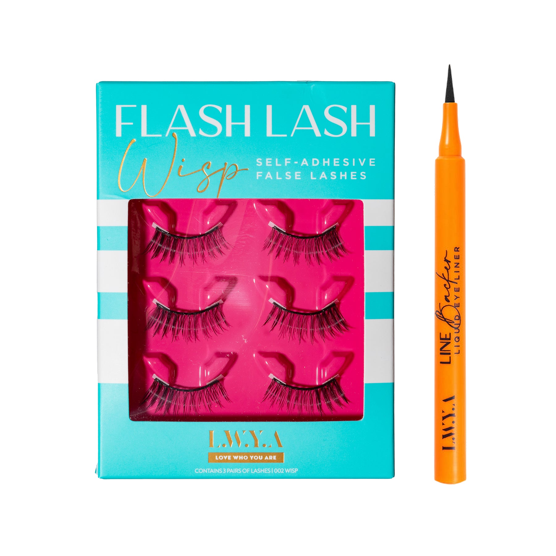 Flash Lash & Linebacker Liquid Eyeliner Duo