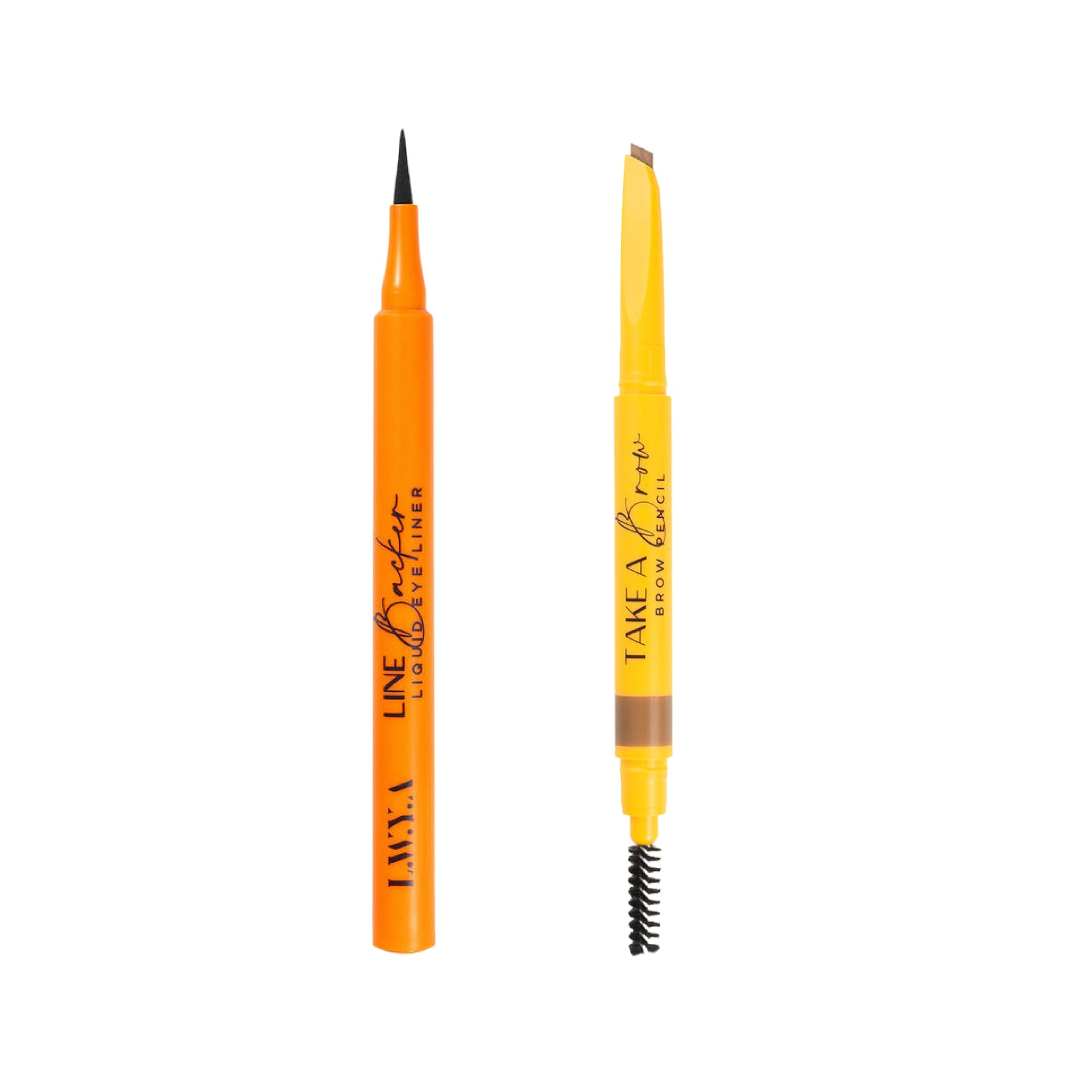 Linebacker Eyeliner & Take a Brow Eyebrow Pencil Duo