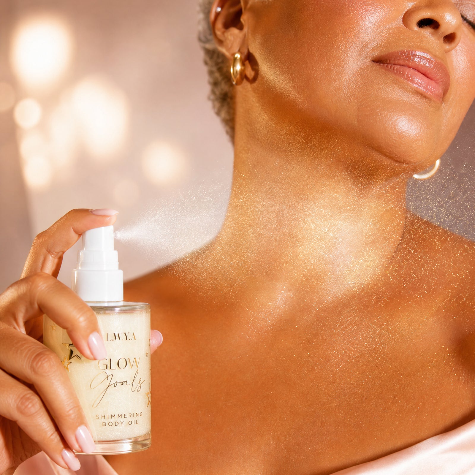 Glow Goals Shimmering Body Oil
