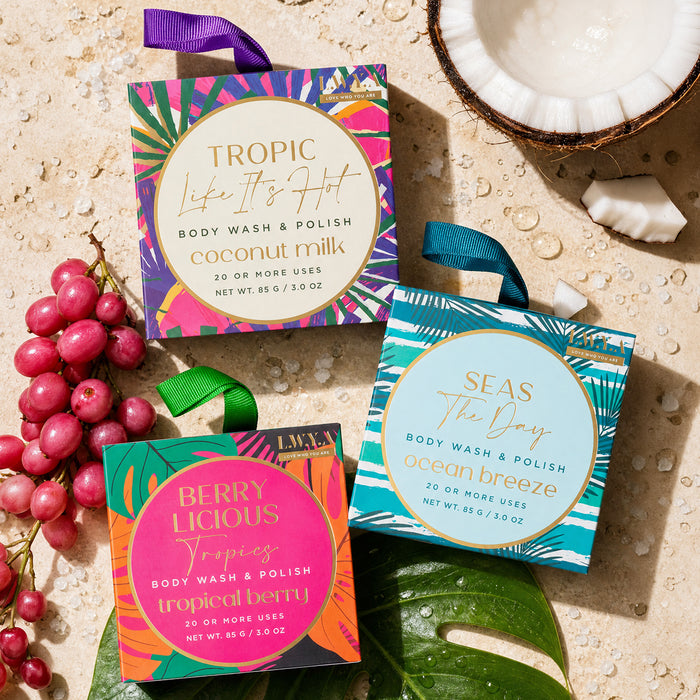 Body Wash & Polish  3 pc Collection