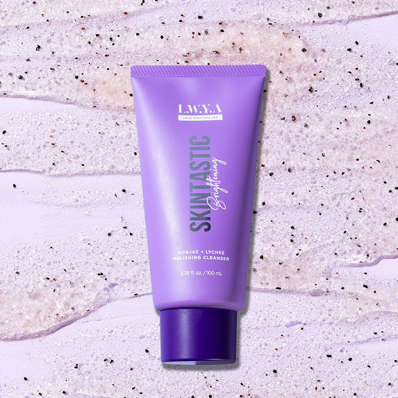 Skintastic Brightening Konjac + Lychee Polishing Cleanser