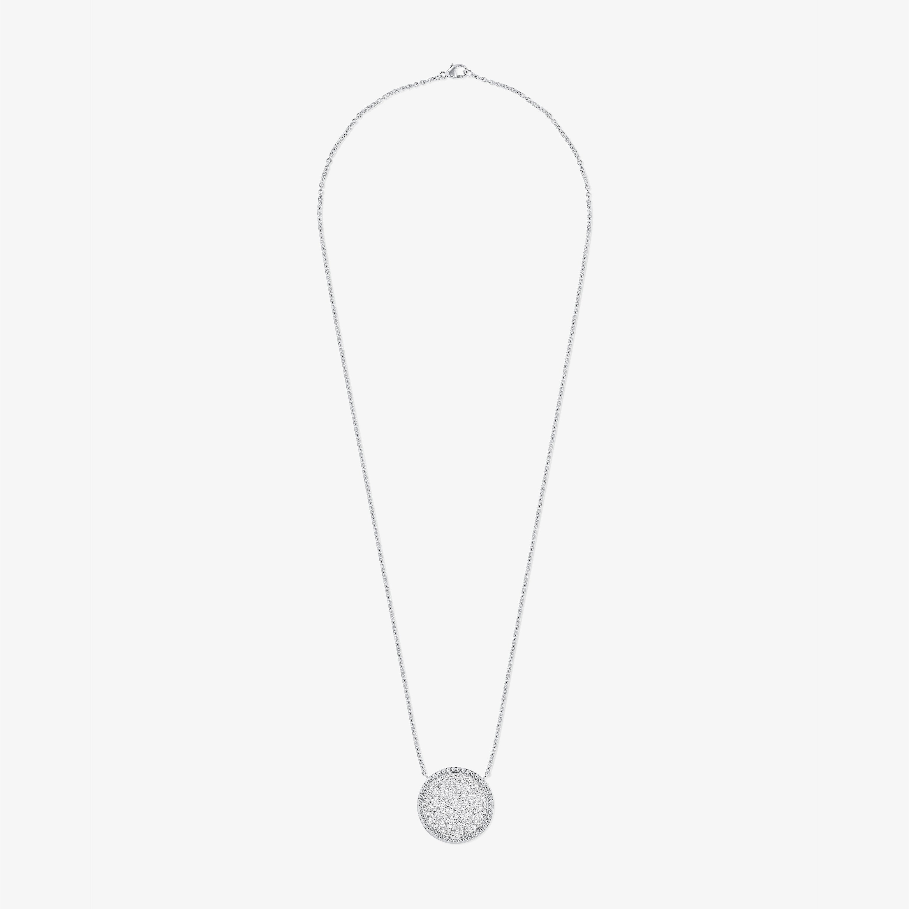 Circle of Life Pavé Necklace