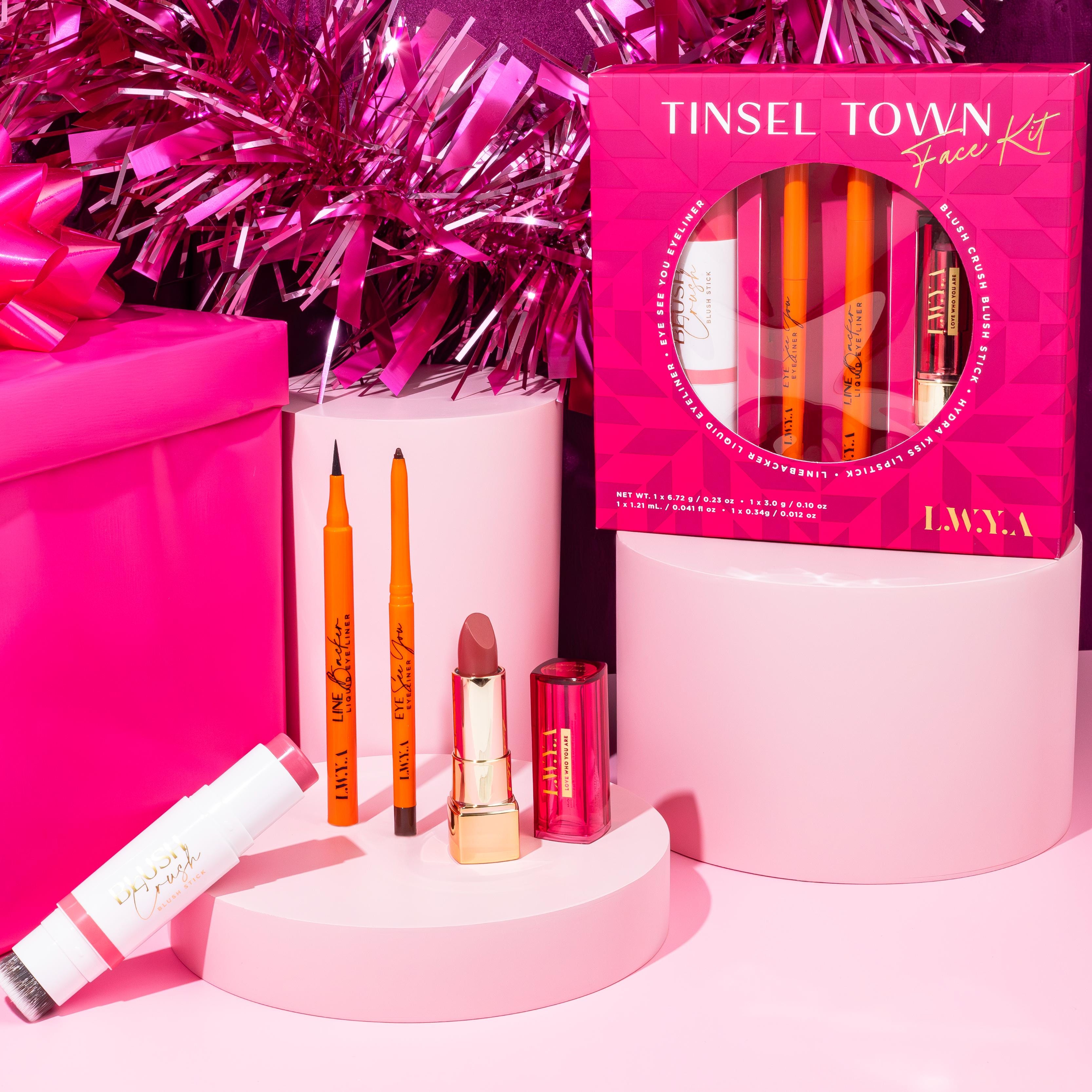 Tinsel Town 4PC Face Set