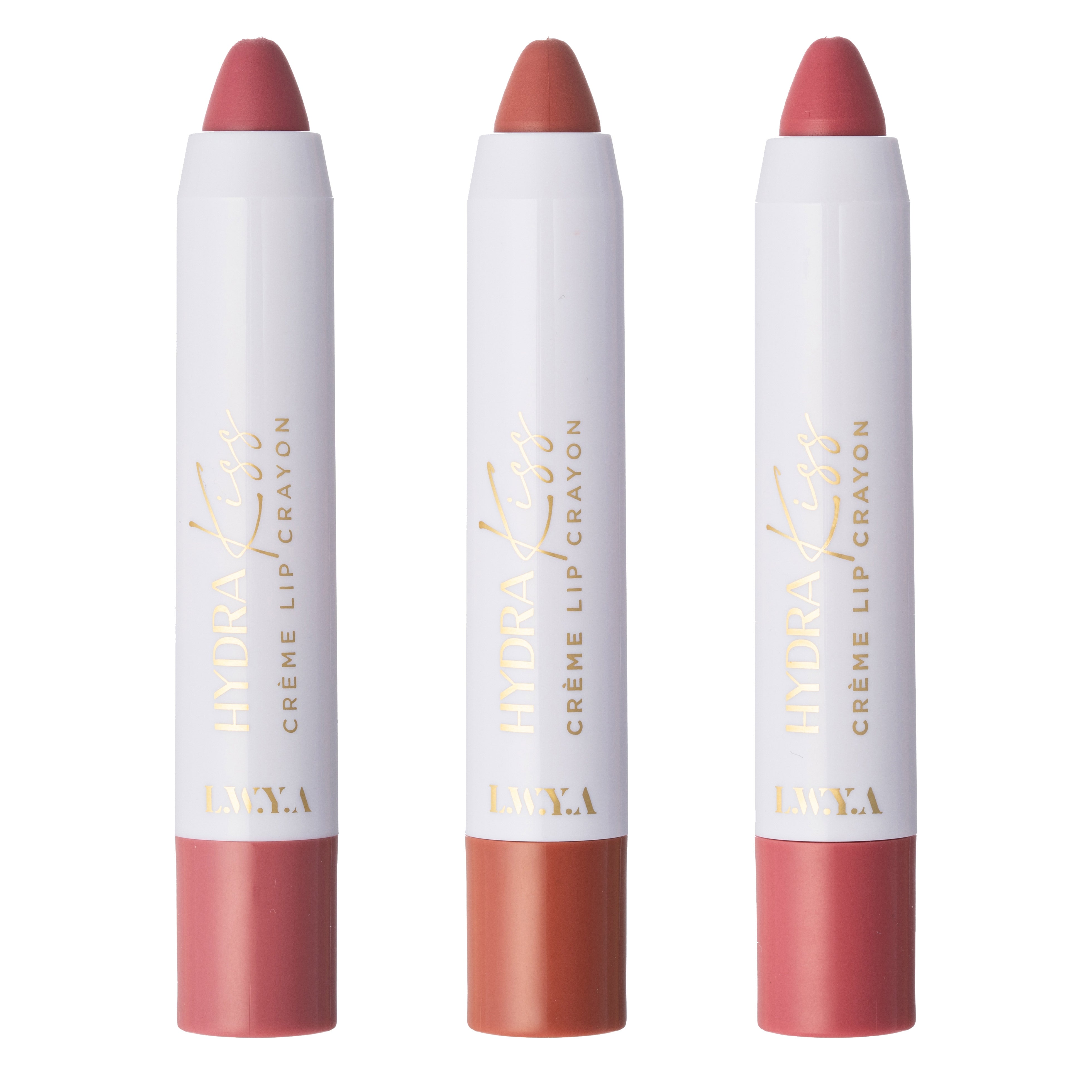 HydraKiss Lip Crayon Trio