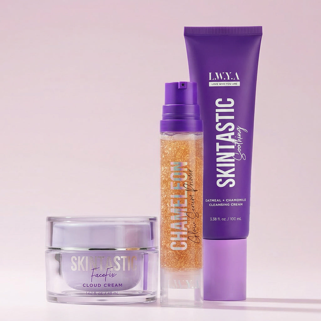 Spring Reset Routine Bundle (Skintastic Oatmeal Cleanser + Glow Serum + Skintastic Cream)